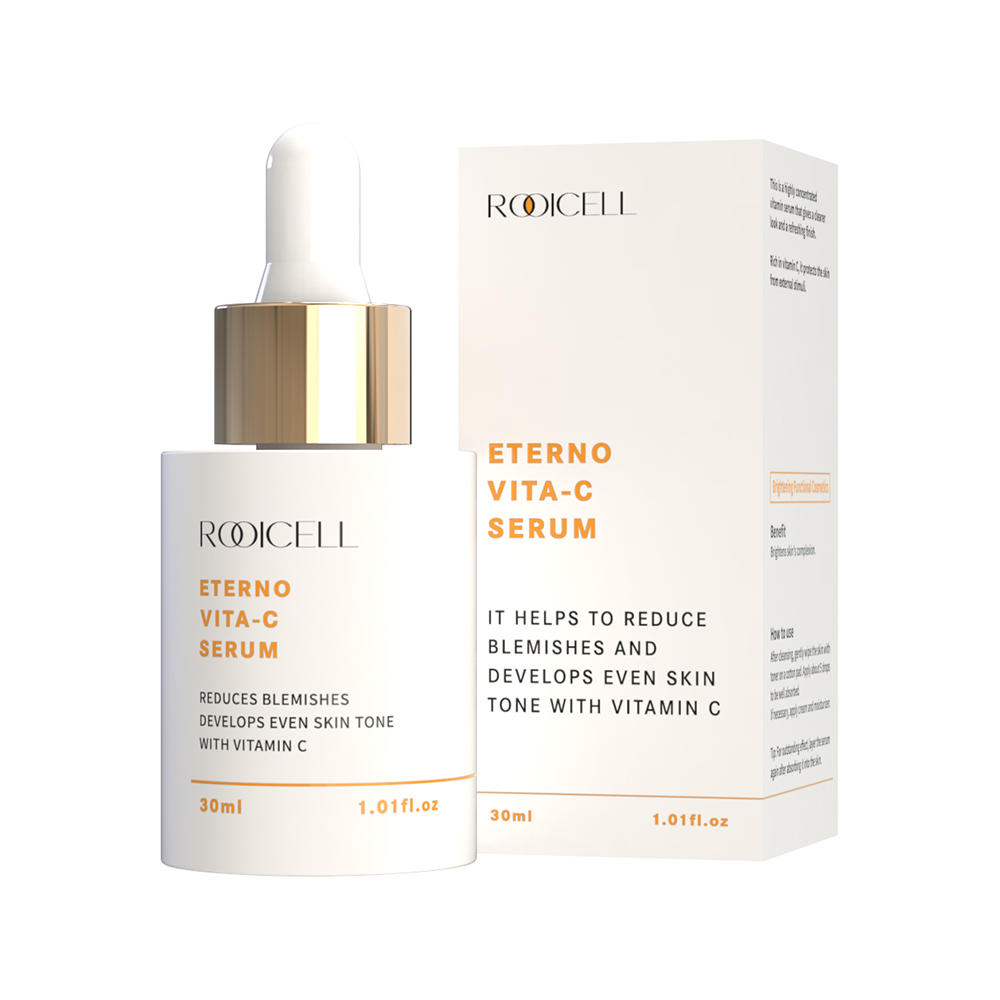 Eterno Vita-C Serum | Vitamin C Brightening Serum,30% Pure Ascorbic Acid,Anti-Pigmentation Skincare, Collagen Boosting Serum,Sensitive Skin Safe Vitamin C